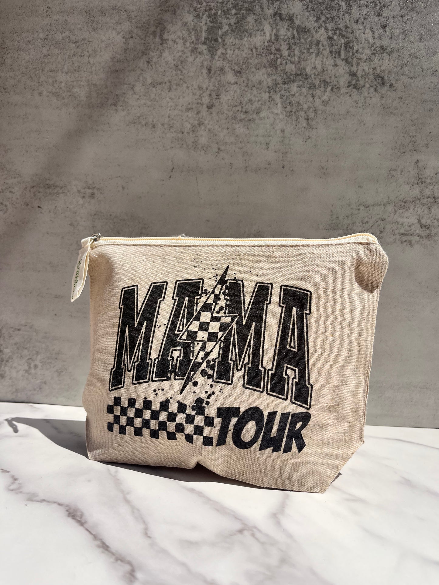 Cosmetiquera de Algodón “Mama Tour”
