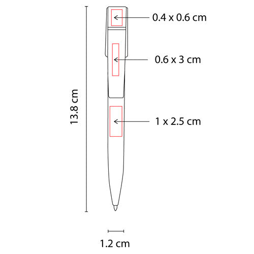 BOLIGRAFO USB 8 GB SHELL