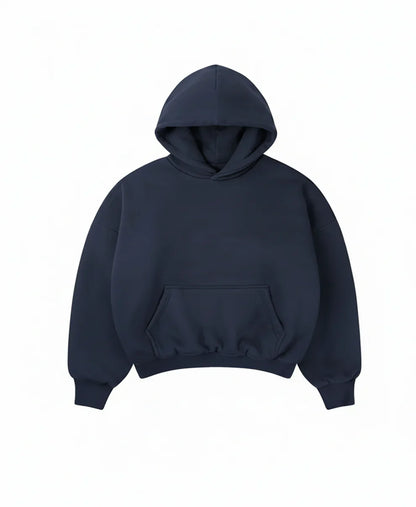 HOODIE HEAVYWEIGHT PREMIUM BLACK OVERSIZE