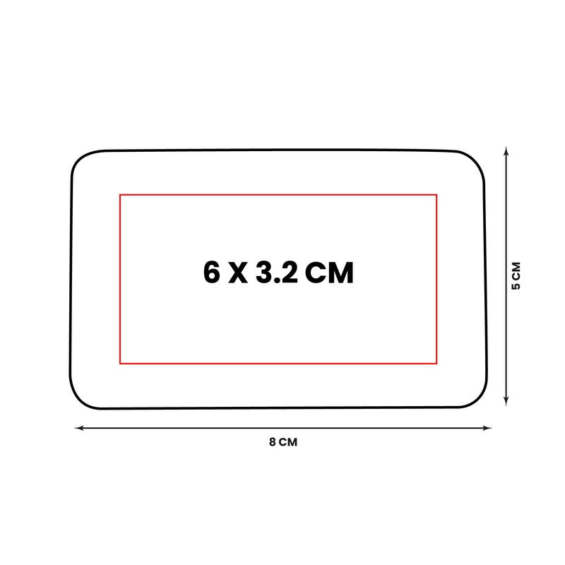 PLACA METALICA CON GRABADO GDE