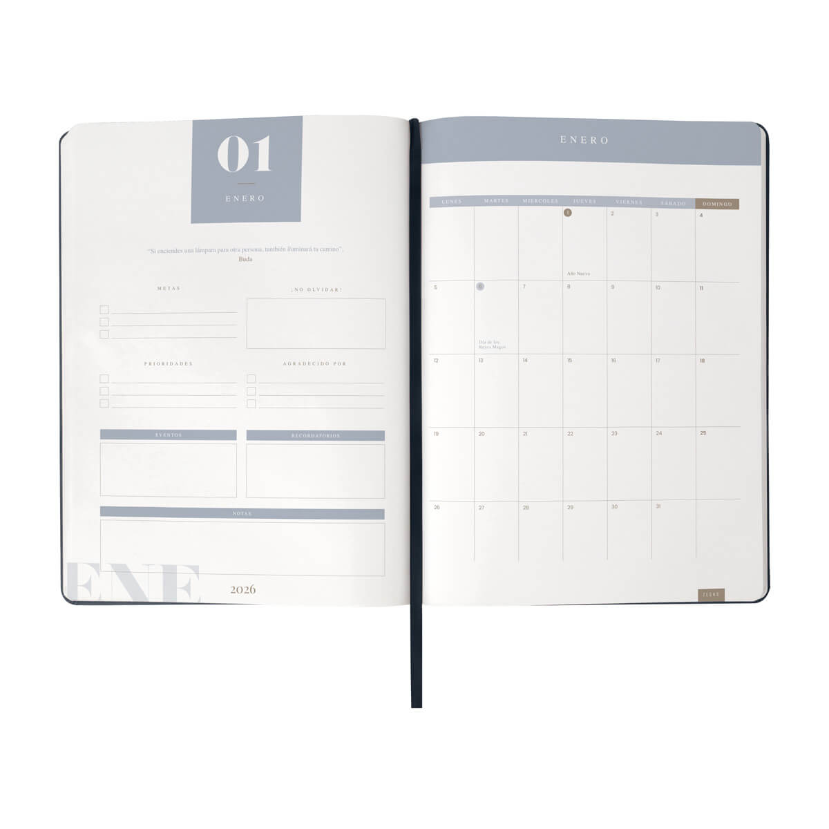 AGENDA DIARIA ULTRA 2026