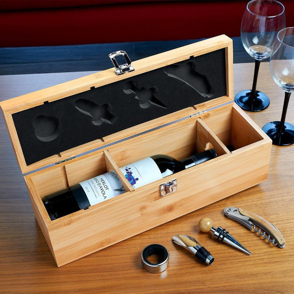 SET PARA VINOS VERDOT