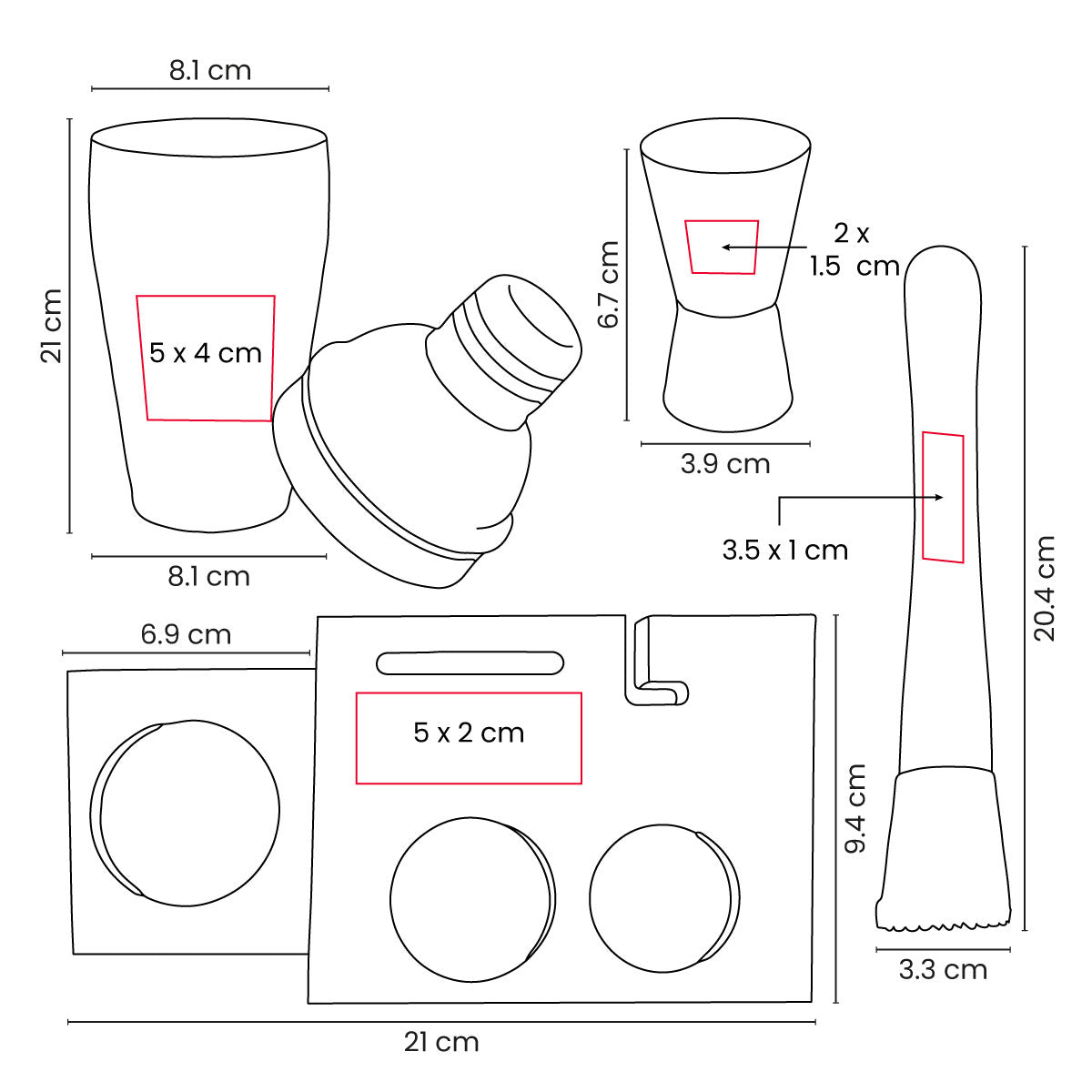 SET SHAKER KORAI