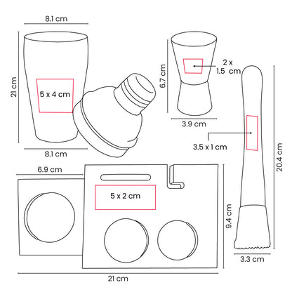 SET SHAKER KORAI