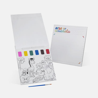 LIBRETA CON ACUARELAS KLIMPT