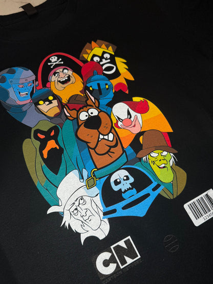 Playera Gildan Negra Scooby-Doo