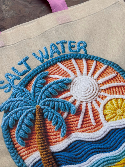 Bolsa Tote “Salt Water and Sunshine”