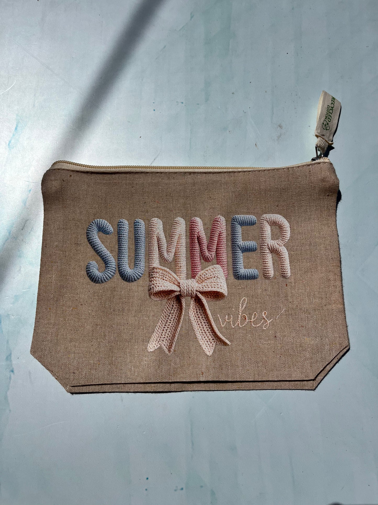 Cosmetiquera de Algodón “Summer Vibes”