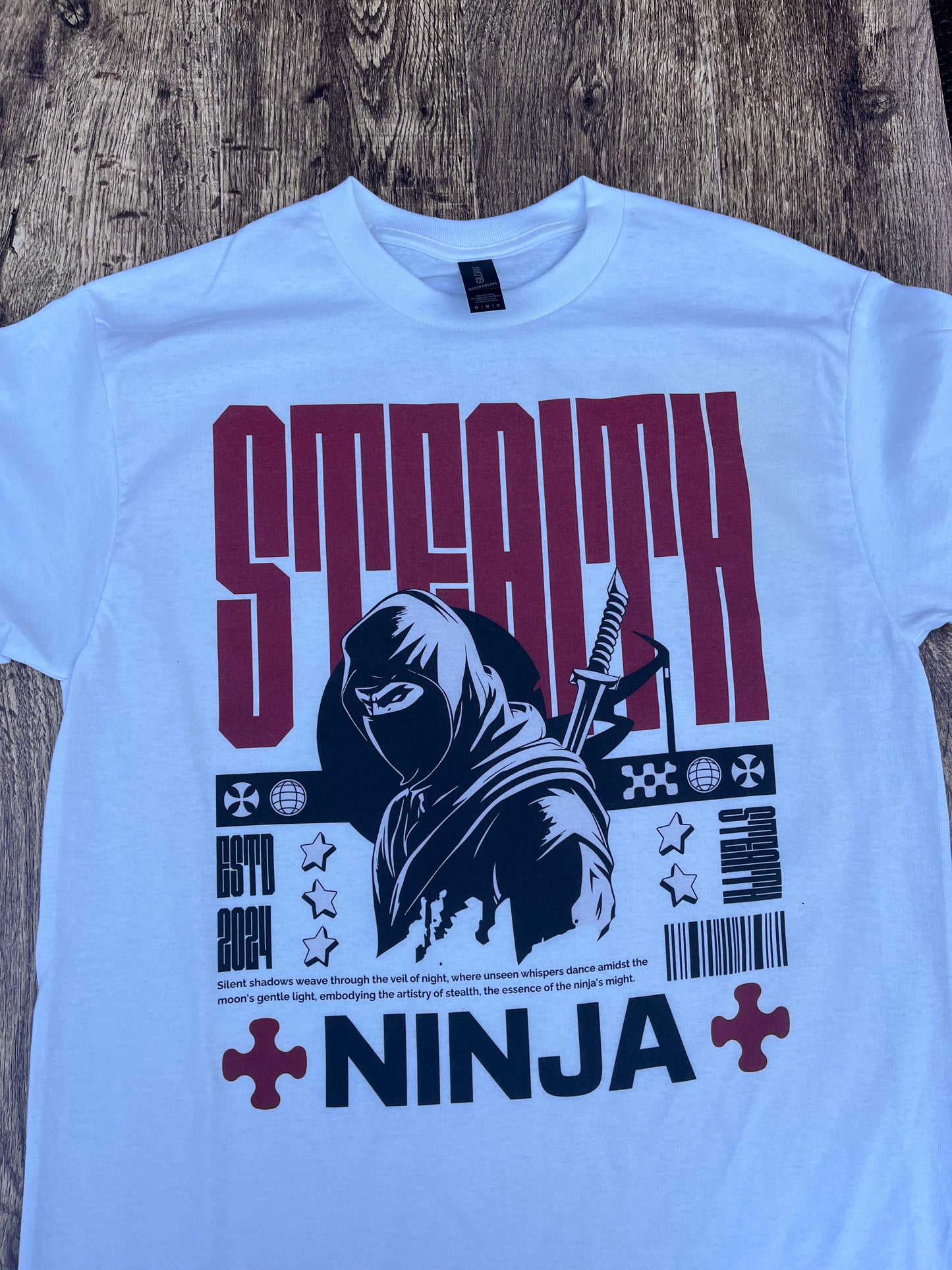 Playera “Stealth Ninja” Estilo Urbano