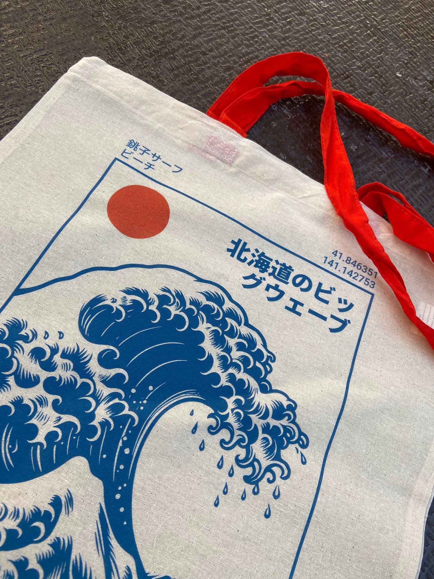 Bolsa Tote “Hokkaido Wave”