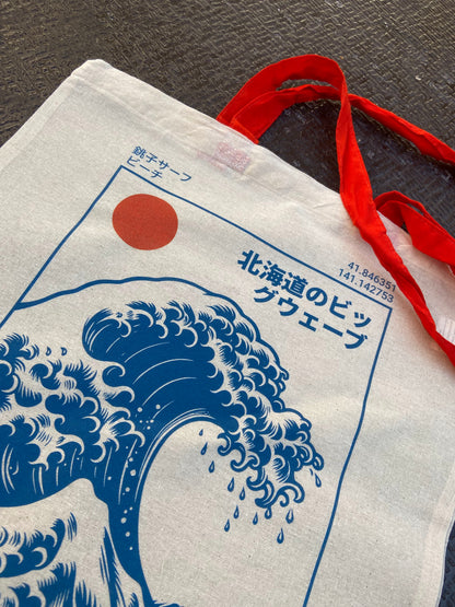 Bolsa Tote “Hokkaido Wave”