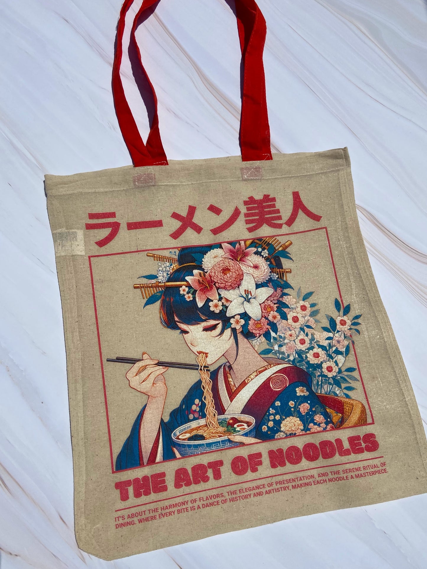 Bolsa Tote Arte Japonés