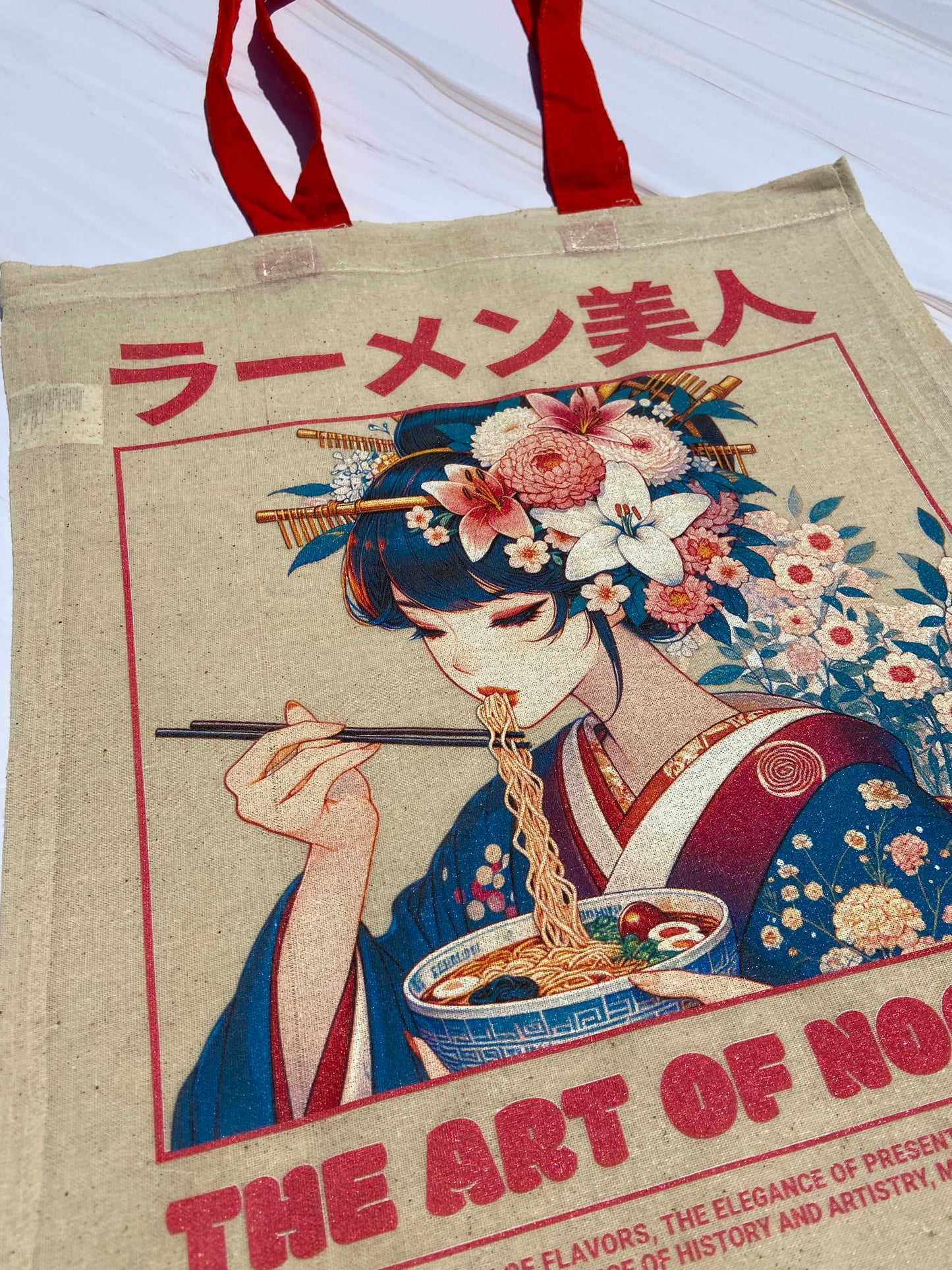Bolsa Tote Arte Japonés