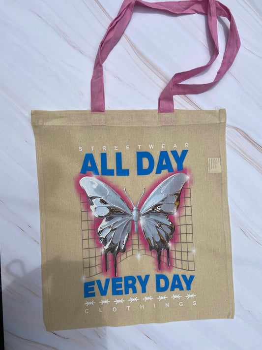 Tote Bag “All Day Butterfly”