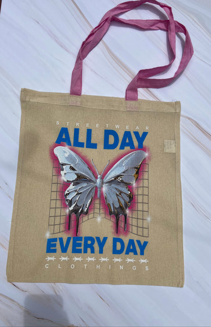 Tote Bag “All Day Butterfly”