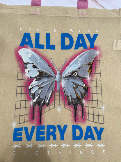 Tote Bag “All Day Butterfly”