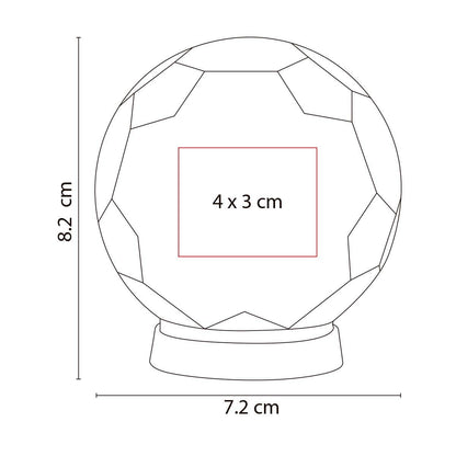 ALCANCÍA EN FORMA DE BALÓN