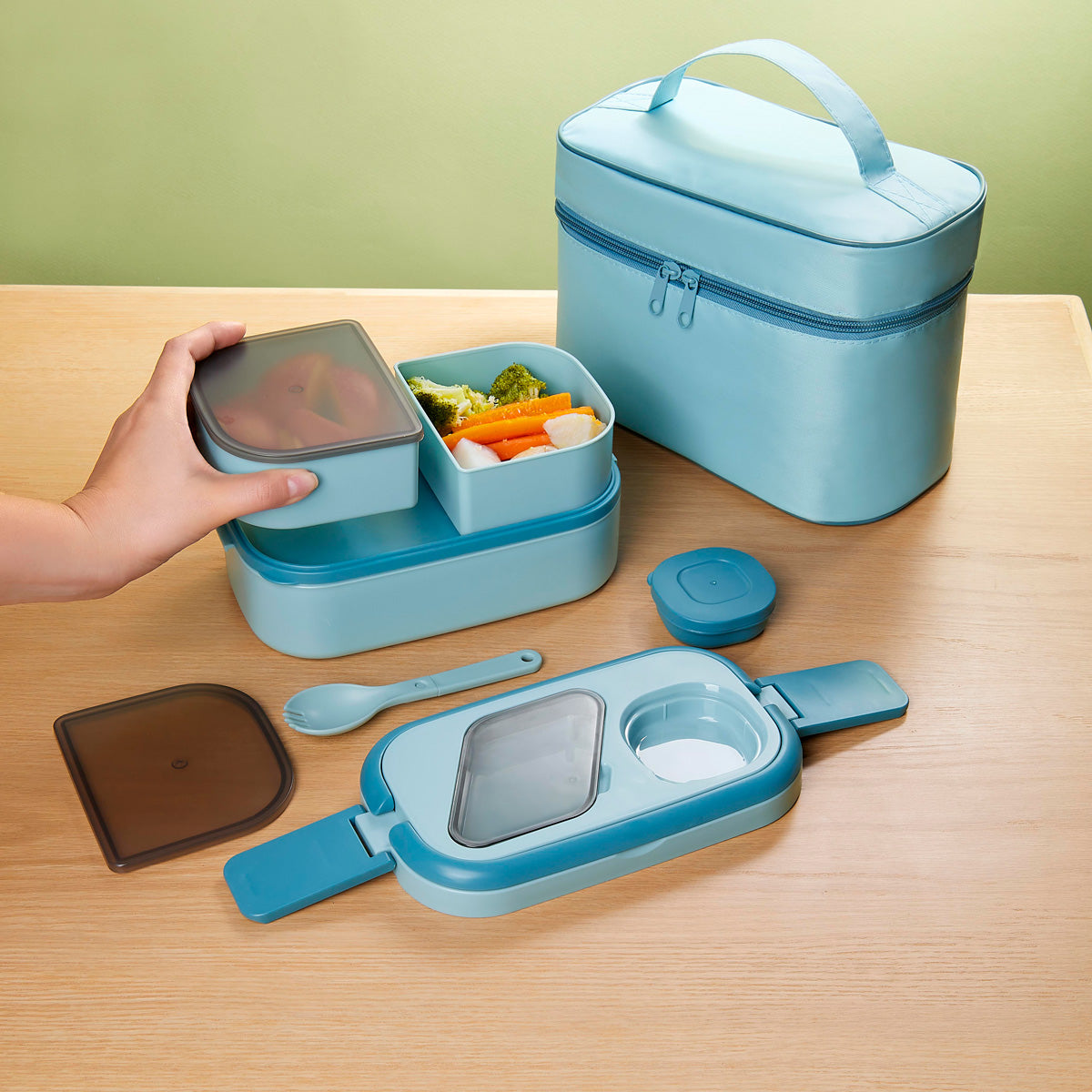 SET PORTAVIANDAS AMANDA