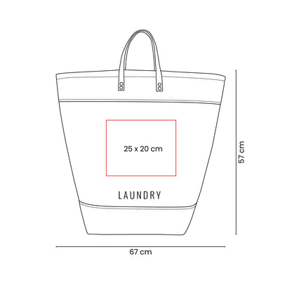 CESTO PARA ROPA ZOE