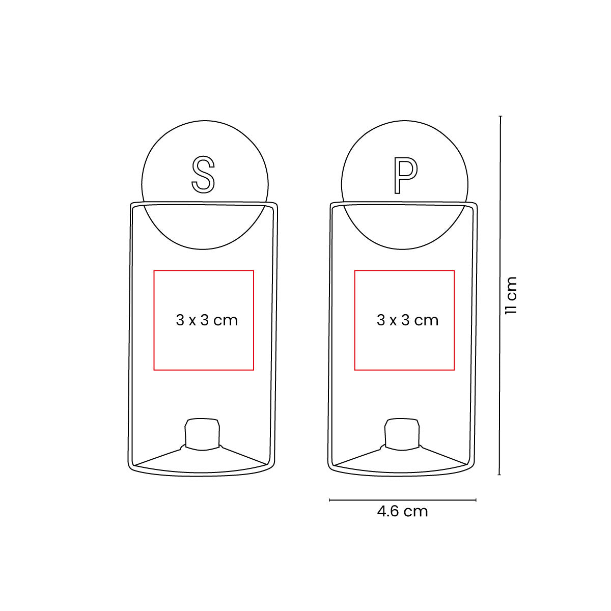 SET DE SALERO Y PIMENTERO BENITO