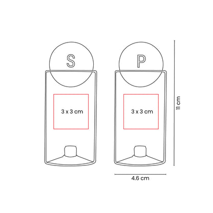 SET DE SALERO Y PIMENTERO BENITO