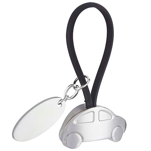 LLAVERO AUTO CON PLACA