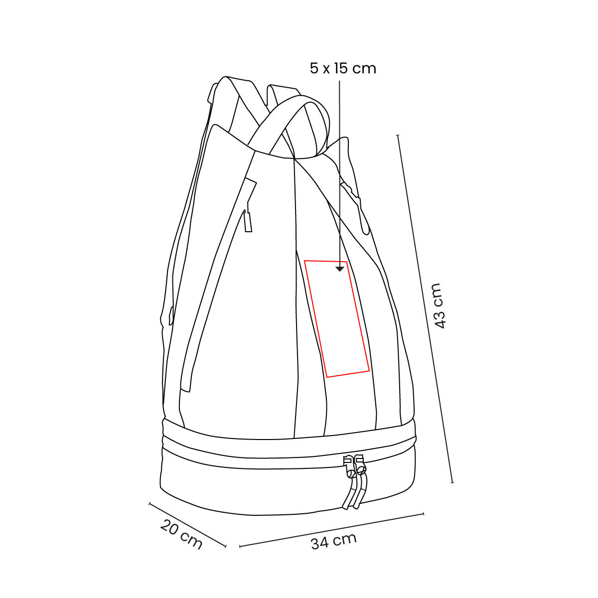 MOCHILA SACCA