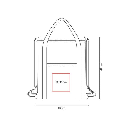 BOLSA-MOCHILA VATT GRIS
