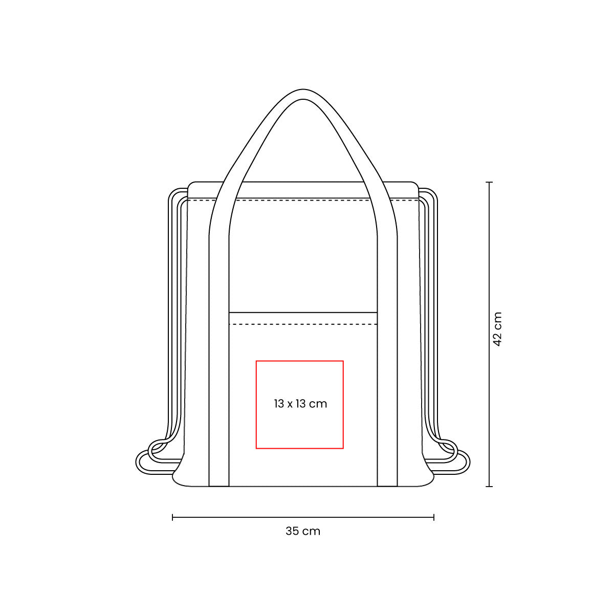 BOLSA-MOCHILA VATT GRIS