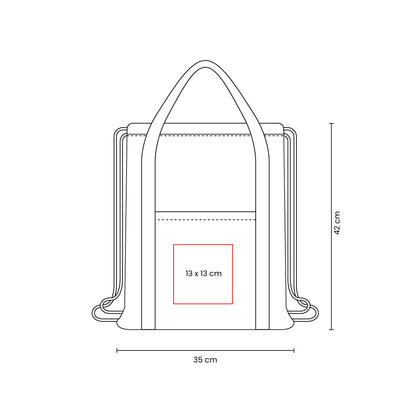 BOLSA-MOCHILA VATT GRIS