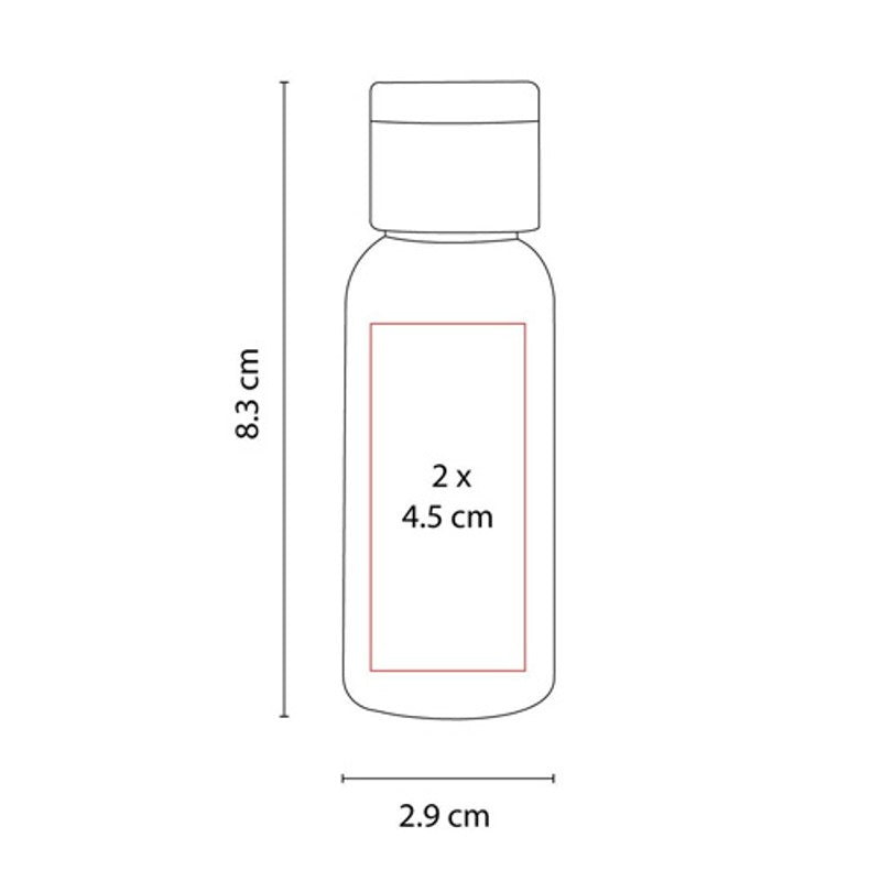 SANITIZANTE EN BOTE CILÍNDRICO