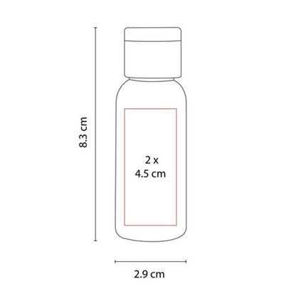 SANITIZANTE EN BOTE CILÍNDRICO