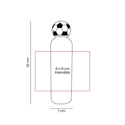CILINDRO METÁLICO SOCCER