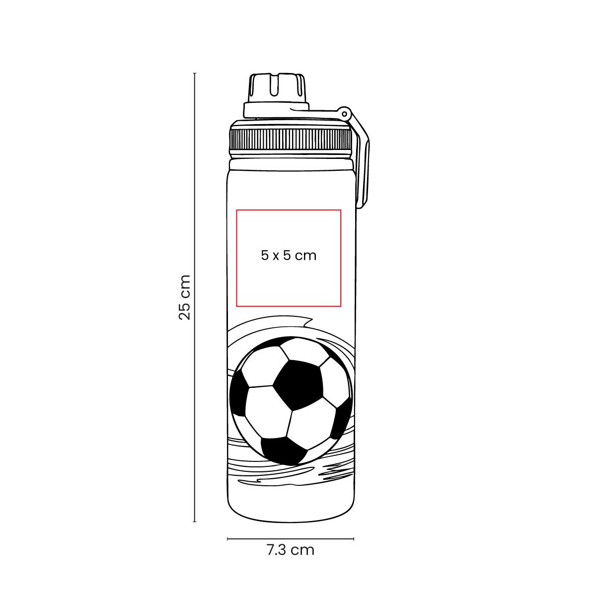 CILINDRO METÁLICO MÁGICO SOCCER