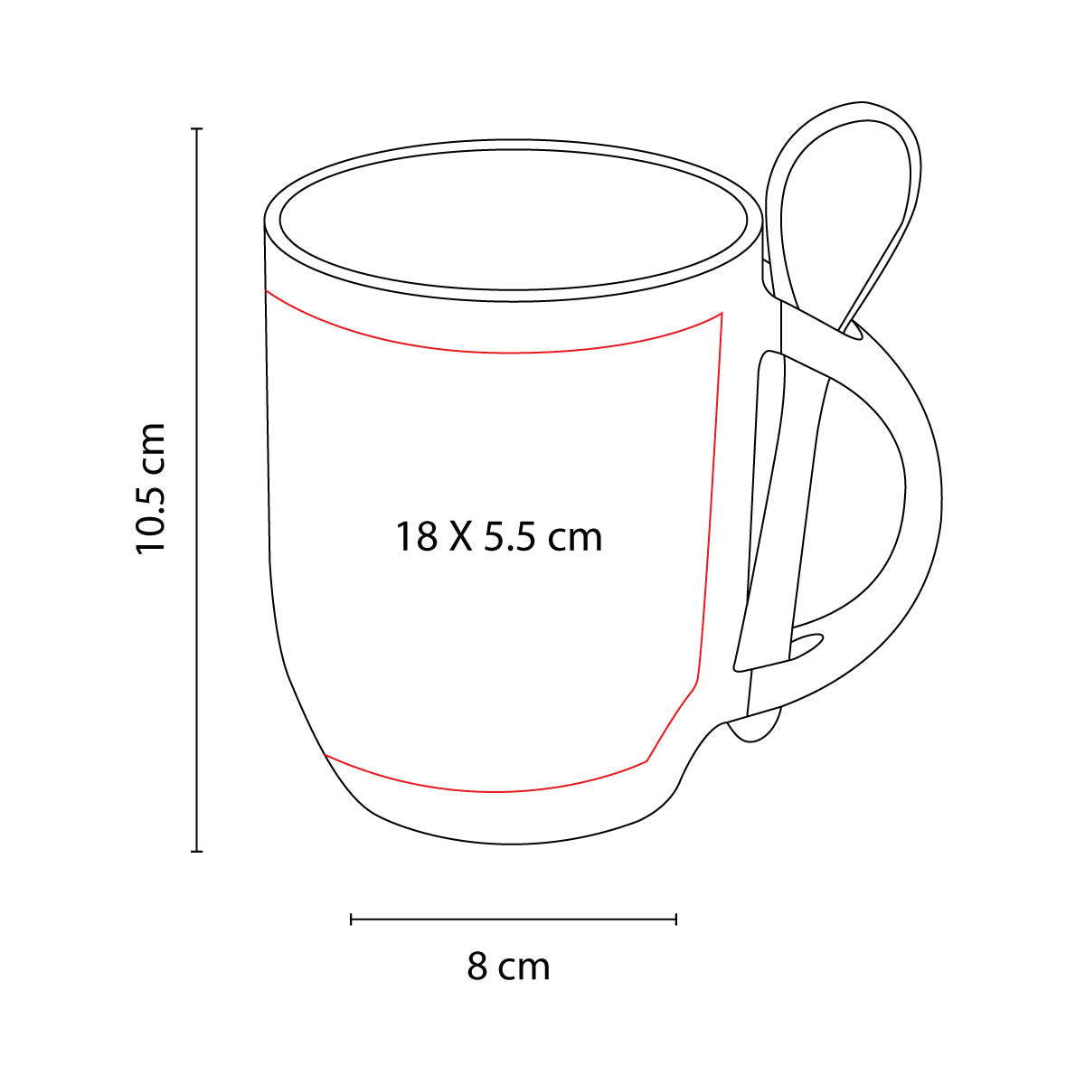 TAZA PARA SUBLIMAR MARGAO