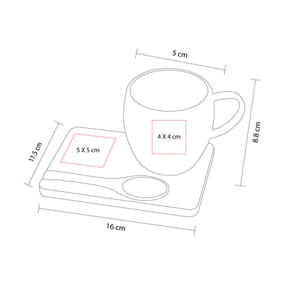 SET DE TAZA TISANA