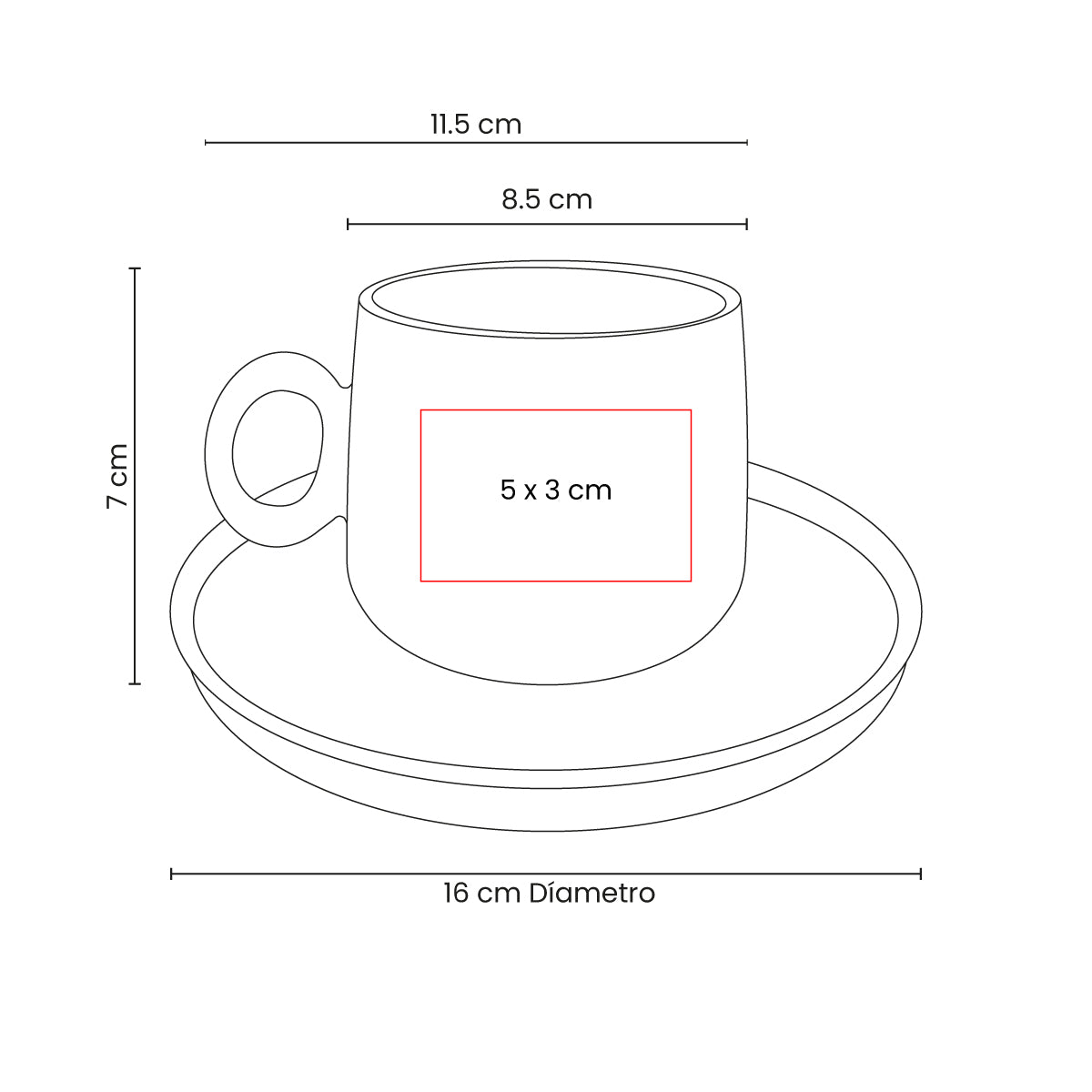 SET DE TAZA ZAPHIR