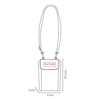 CARTERA PORTA PASAPORTE AVELINE
