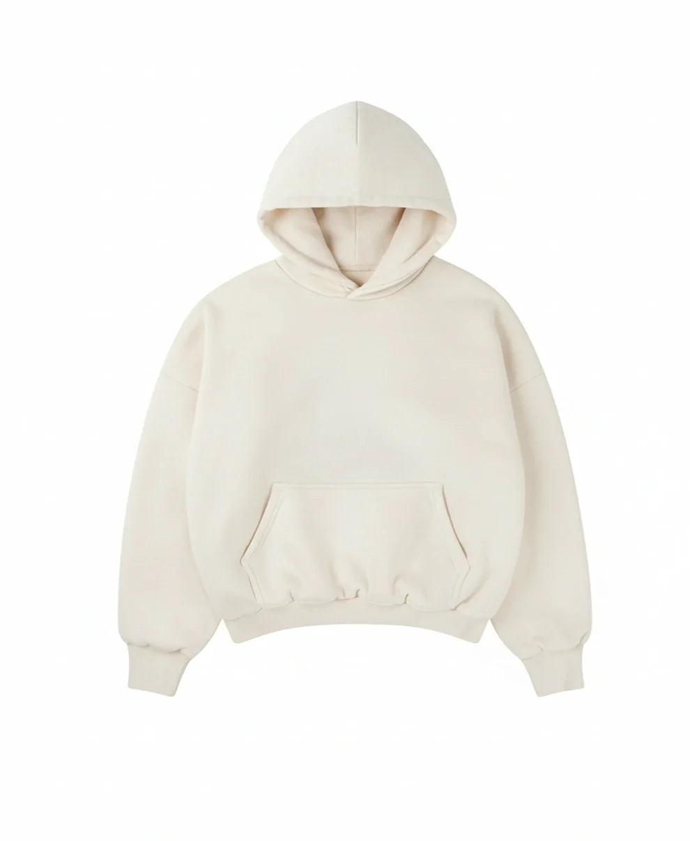 HOODIE HEAVYWEIGHT PREMIUM BLACK OVERSIZE