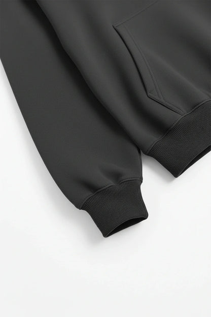 HOODIE HEAVYWEIGHT PREMIUM BLACK OVERSIZE